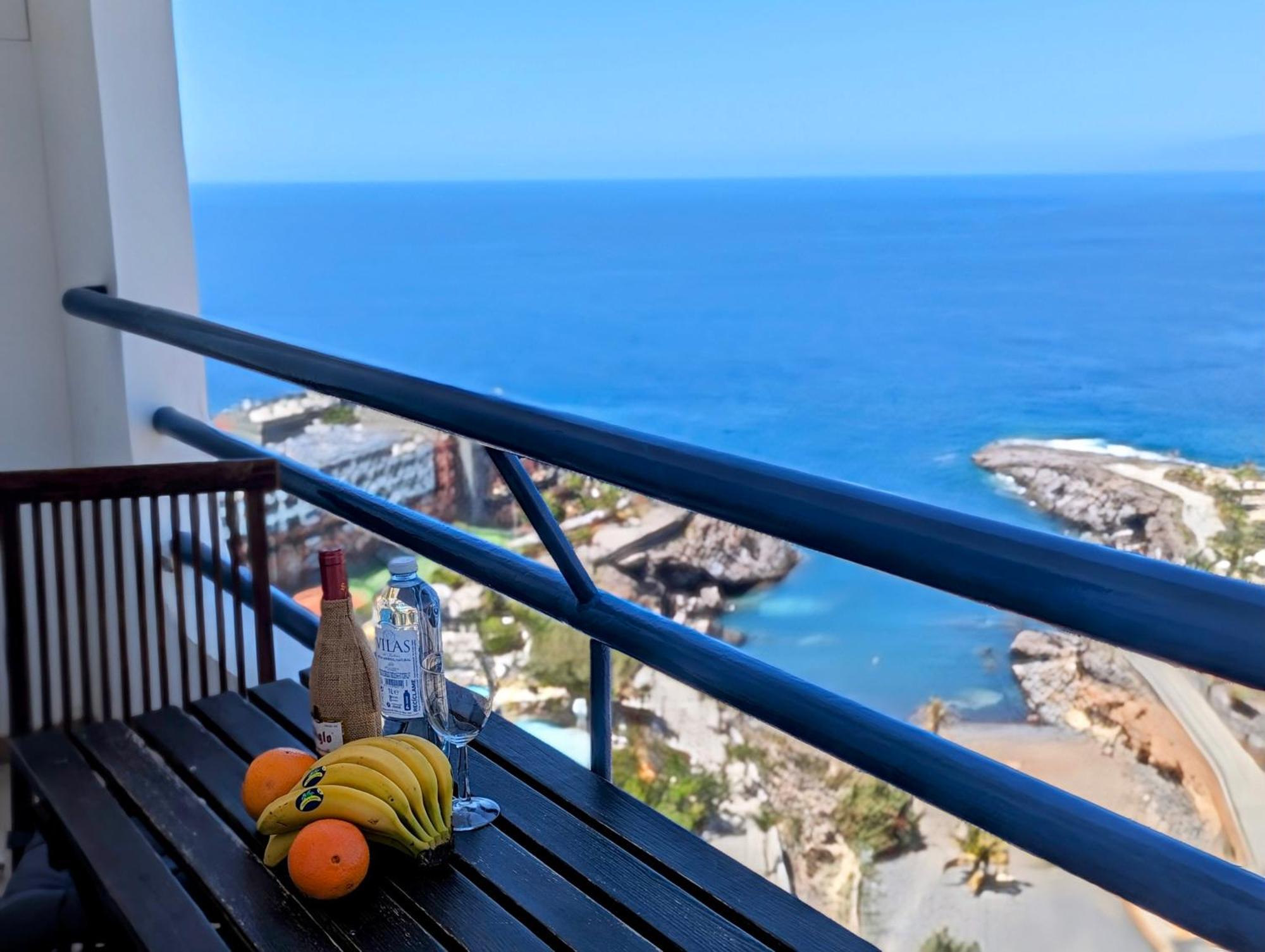 Studio Playa Paraiso Tenerife - Ocean View And Internet Wifi Optical Fiber - For Rent Exterior photo