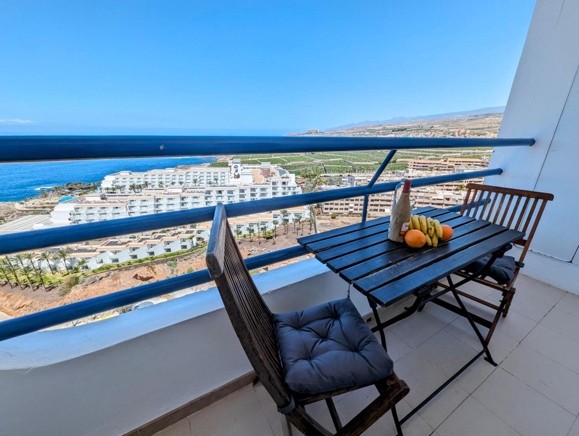 Studio Playa Paraiso Tenerife - Ocean View And Internet Wifi Optical Fiber - For Rent Exterior photo